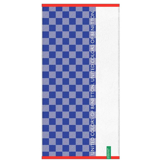 Toalha de Praia Benetton BE146 140 x 170 cm Azul