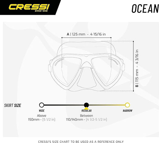 Óculos de Mergulho Cressi-Sub DN295050