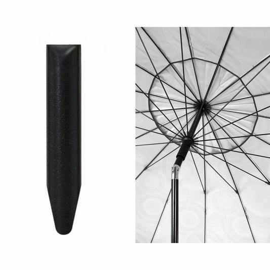 Guarda-sol Roxo 220 cm Aço inoxidável Alumínio