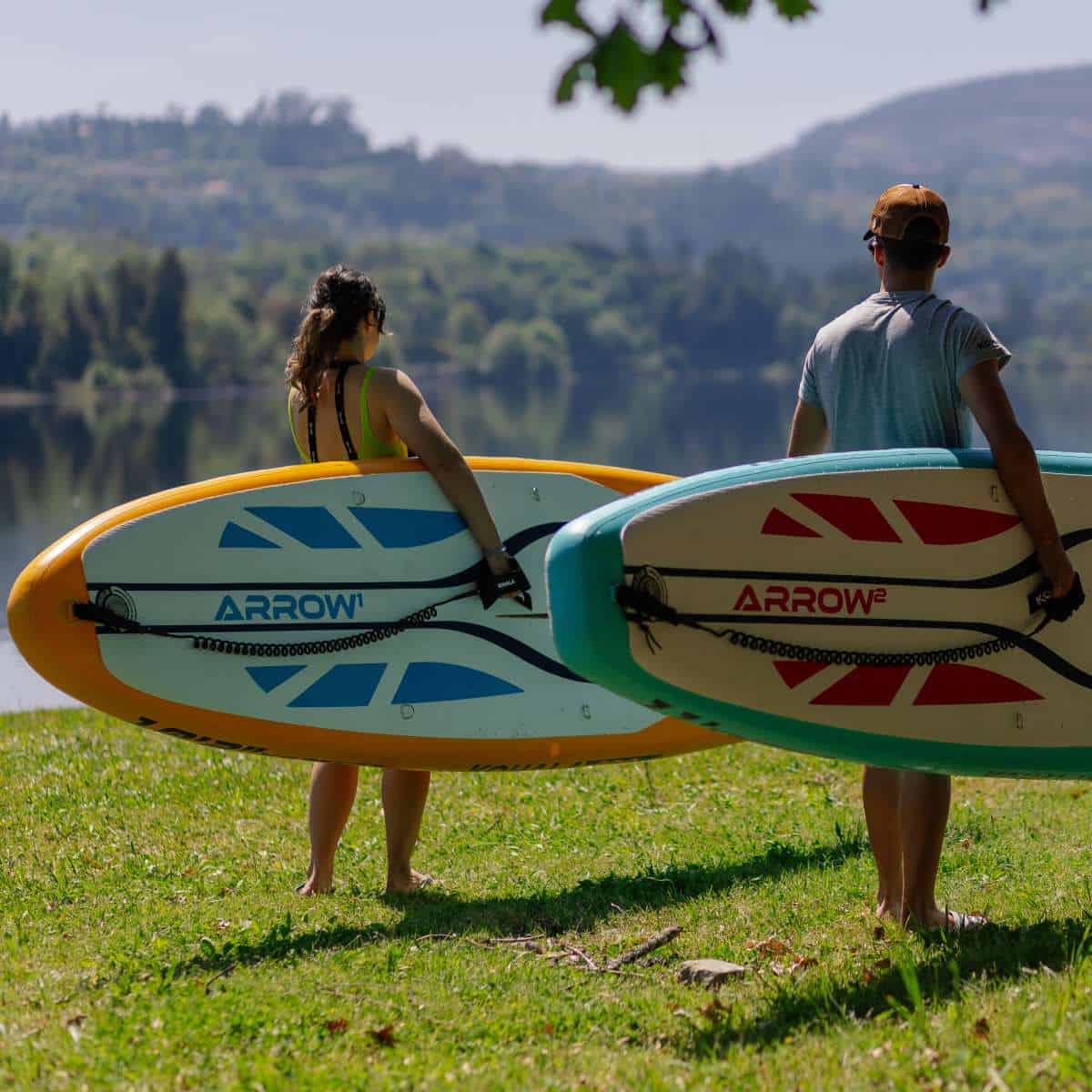 Prancha de Paddle Surf Insuflável com Acessórios Kohala Arrow 1 Amarelo (310 x 81 x 15 cm)