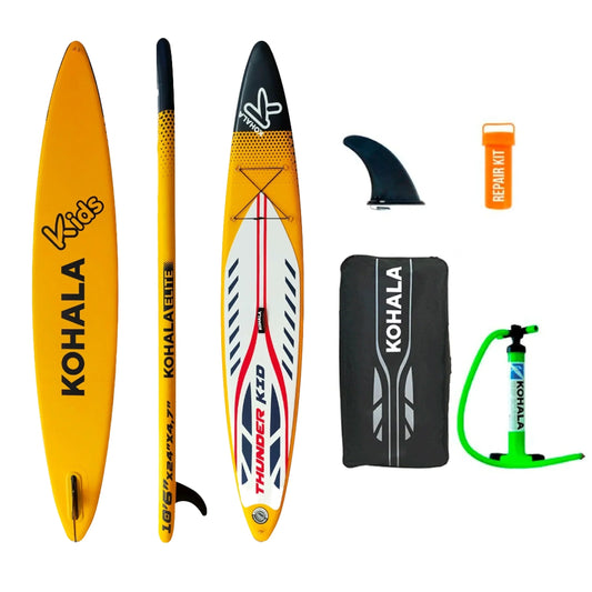 Prancha de Paddle Surf Kohala Thunder Kid Amarelo 15 PSI 320 x 61 x 12 cm ( 320 x 61 x 12 cm)
